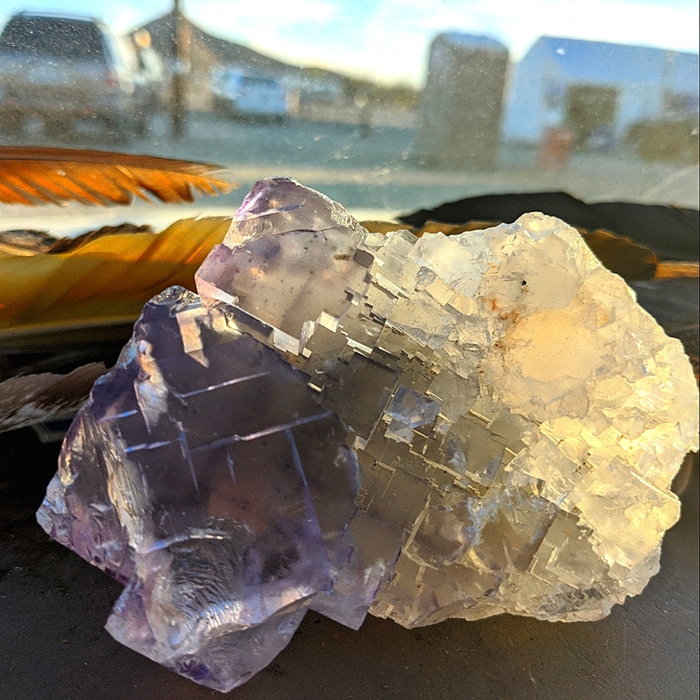 Exquisitely unique Illinois Flourite with Phantom